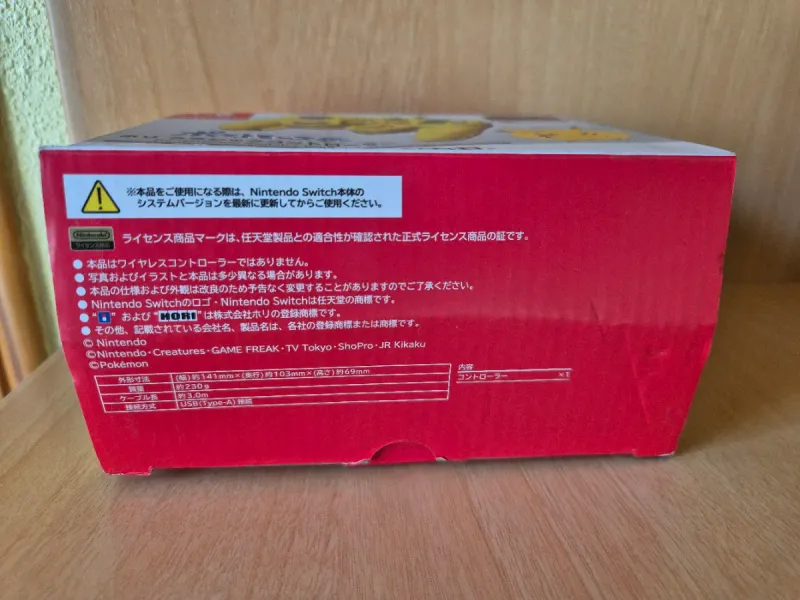 Mando Hori Pikachu Clásico Nintendo Switch afbeelding 10