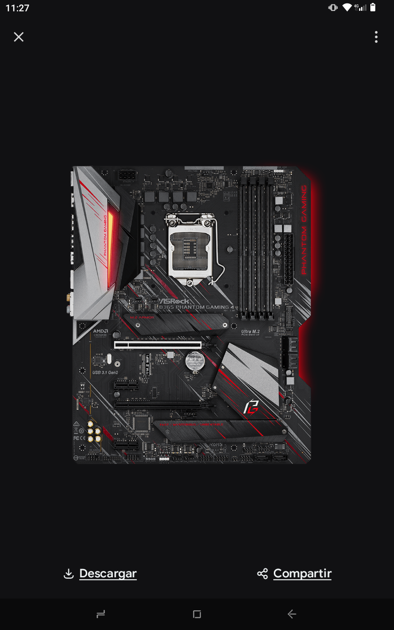 Placa Base ASRock B365 Phantom Gaming 4 afbeelding 7