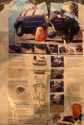 DS AIR JACK Gato Hinchable RV 4x4 Max