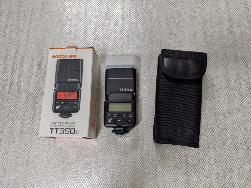 Flash Godox TT350 + Disparador X1 Fujifilm afbeelding 2