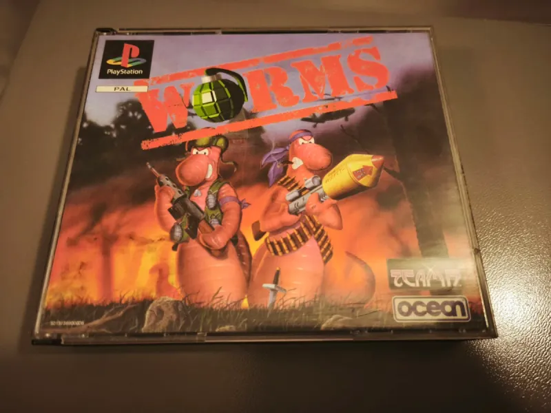 Worms PlayStation 1 PAL. LEER!!