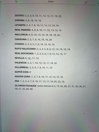 Intercambio y venta de cromos y cartas