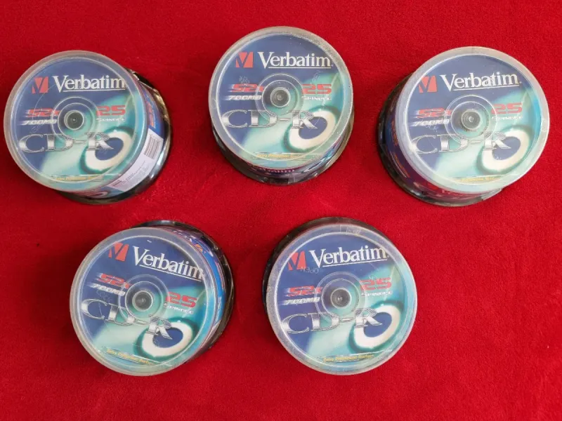 CD-R Verbatim 5 Tarinas afbeelding 4