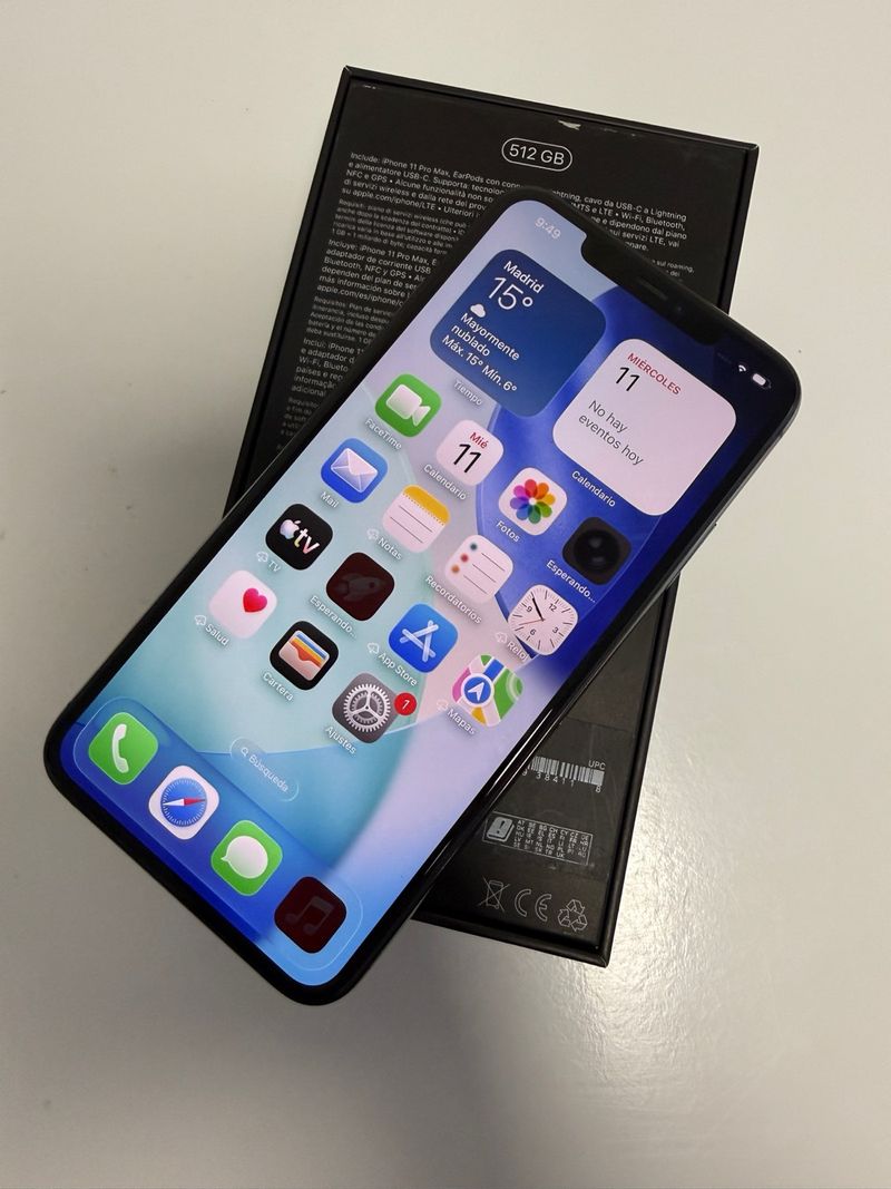 iPhone 11 Pro Max 512GB Gris Espacial