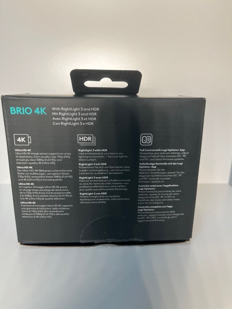 Logitech Brio 4K Webcam afbeelding 3