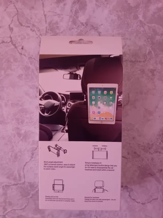 Soporte Tablet Coche Reposacabezas