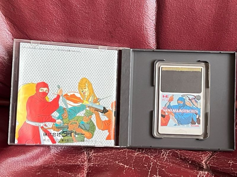 Ninja Warriors - PC Engine HuCard Taito afbeelding 2