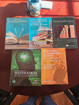 Libros Acceso UNED Mayores 25/45