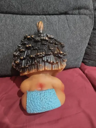 Muñeco de goma antiguo