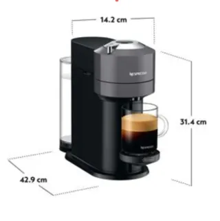 Cafetera Nespresso Gris