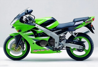 CARENADO PINTADO KAWASAKI ZX-6R VERDE 2000-02 ZX6