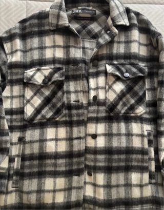 Sobrecamisa Cuadros Zara
