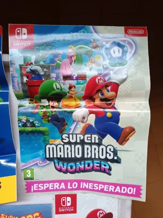 PÓSTERS PROMOCIONALES EXCLUSIVOS NINTENDO SWITCH