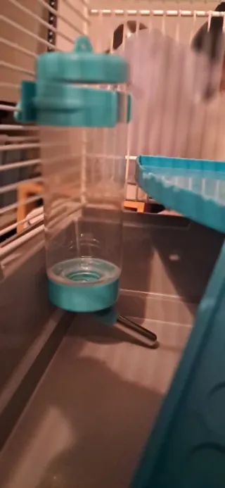 Jaula hámster con accesorios