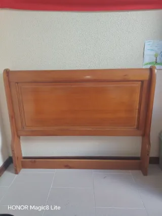 Dormitorio 4 piezas madera maciza