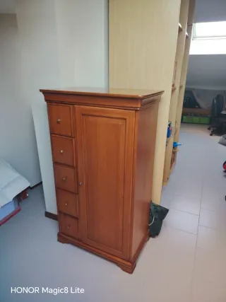 Dormitorio 4 piezas madera maciza