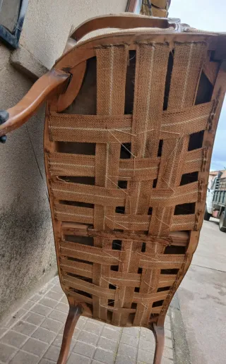 Sofá Estilo Luis XVI Tapizado