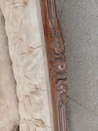 Sofá Estilo Luis XVI Tapizado