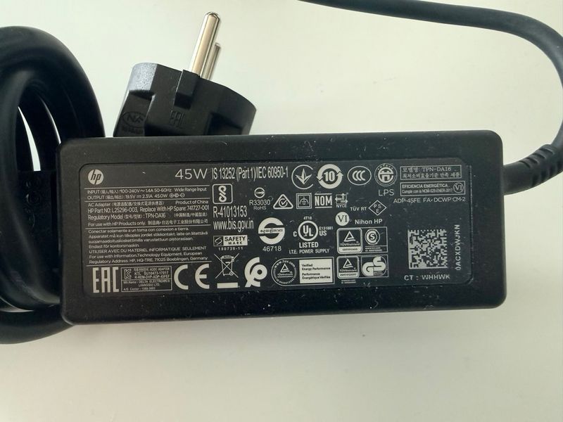 Cargador HP 45W afbeelding 2