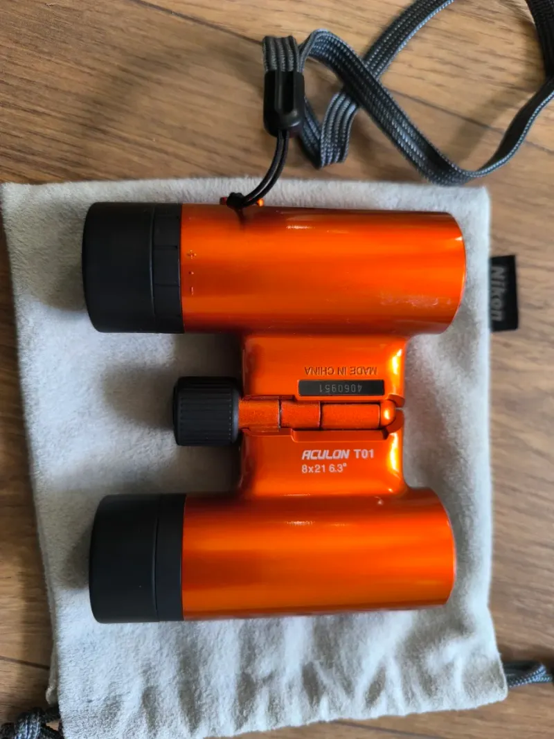 Prismáticos Nikon Aculon 8x21 Naranja afbeelding 6