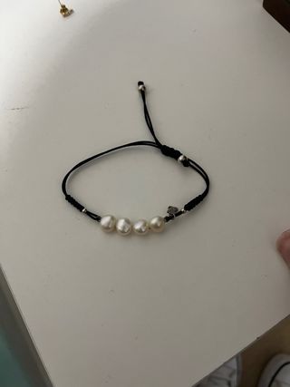 Pulsera Tous Plata y Perlas