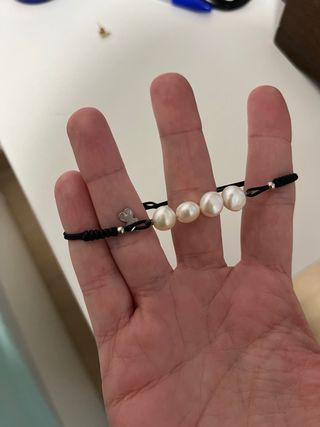 Pulsera Tous Plata y Perlas