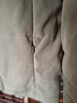 Chaqueta acolchada verde oliva