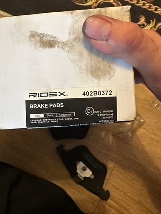 Pastillas de freno EJE DELANTERO