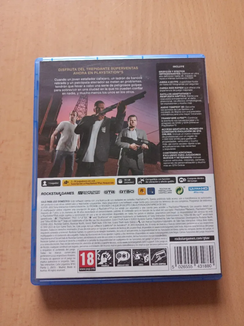 🇪🇦GTA V PS5 afbeelding 2