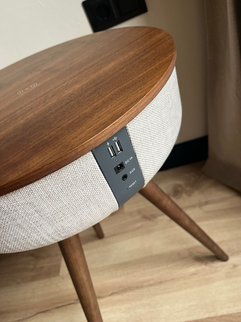Mesa Altavoz CREATE Beige/Marrón afbeelding 2