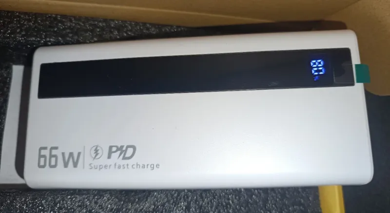 Batería Externa 66W PD Carga Rápida afbeelding 2