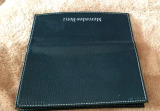 Funda Mercedes-Benz Cuero Negra Nueva