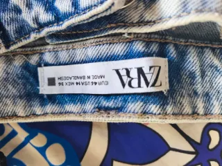 Shorts vaqueros Zara