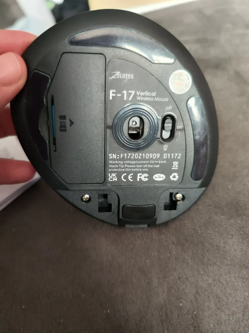 Ratón Vertical Óptico Inalámbrico afbeelding 7