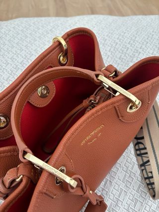 Bolso Emporio Armani MY EA Marrón Dorado