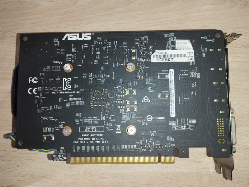 Tarjeta Gráfica Nvidia GTX 1050 Ti 4GB afbeelding 4