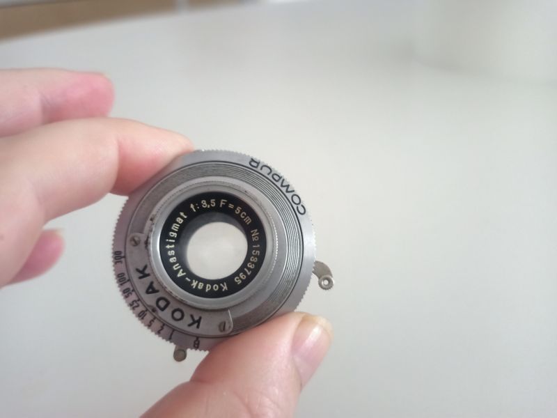 Kodak Anastigmat 50mm f/3.5 Compur