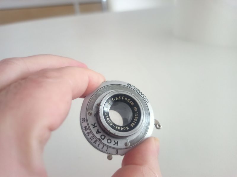 Kodak Anastigmat 50mm f/3.5 Compur afbeelding 4