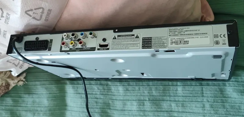 Reproductor DVD Samsung D530 afbeelding 2