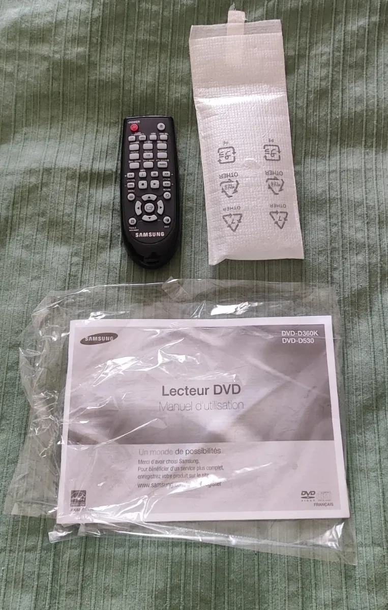 Reproductor DVD Samsung D530 afbeelding 3