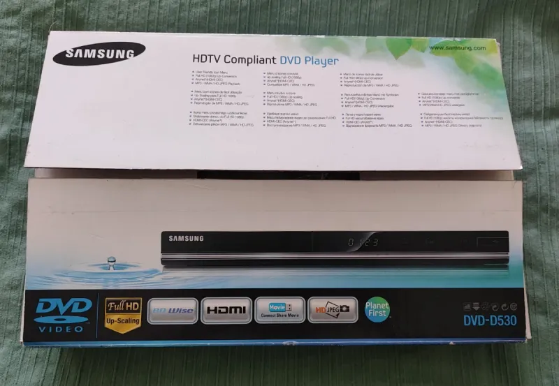 Reproductor DVD Samsung D530 afbeelding 5