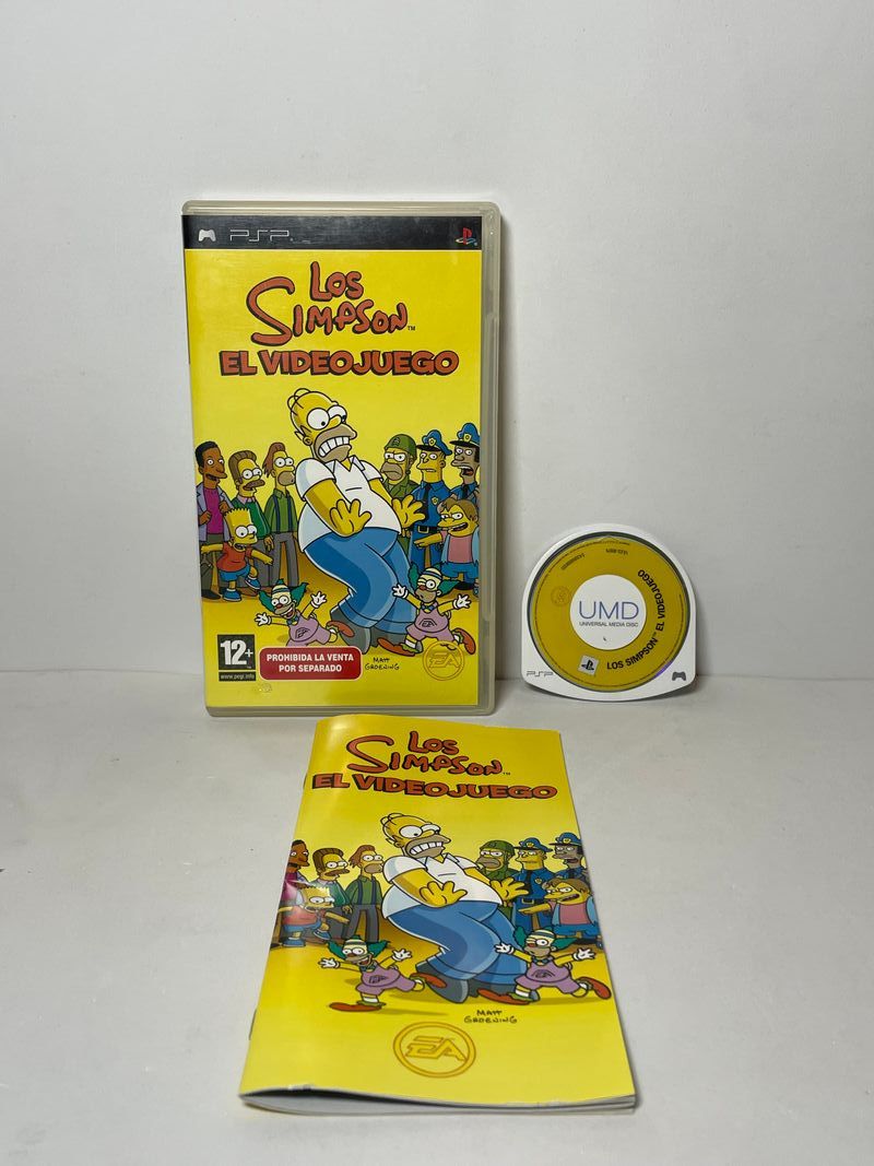 Los Simpsons El Videojuego PSP PAL ESP
