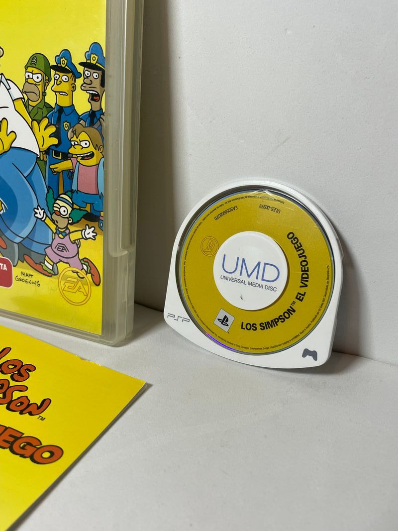 Los Simpsons El Videojuego PSP PAL ESP afbeelding 2
