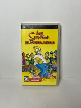 Los Simpsons El Videojuego PSP PAL ESP