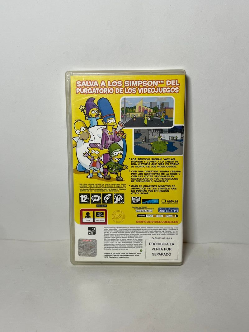 Los Simpsons El Videojuego PSP PAL ESP afbeelding 8