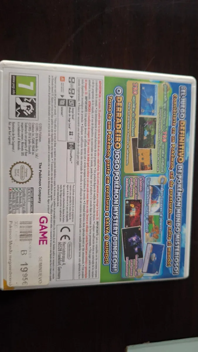 Pokémon Mundo Megamisterioso Nintendo 3DS afbeelding 2