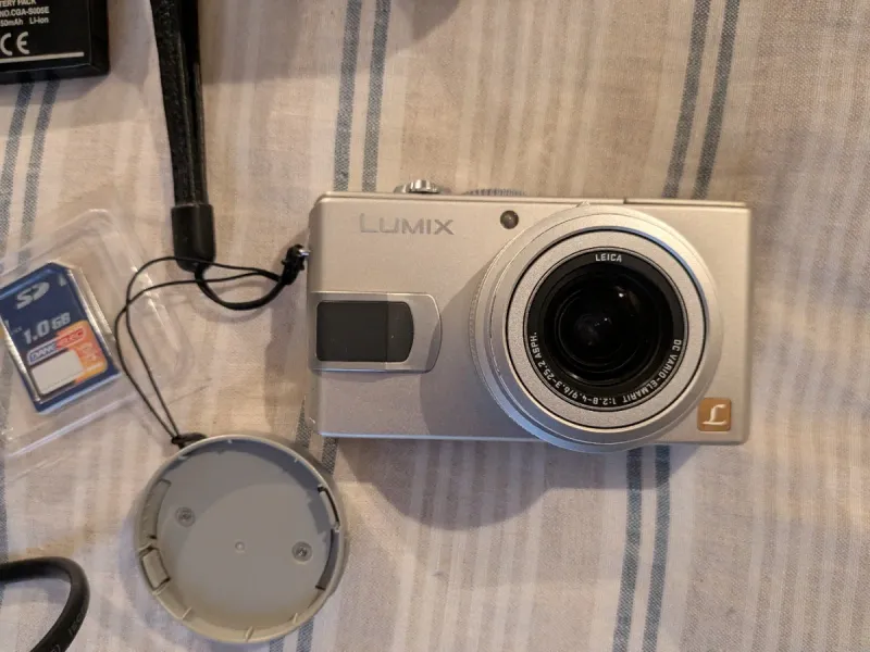 Cámara Panasonic Lumix DMC-LX1 Plata afbeelding 2