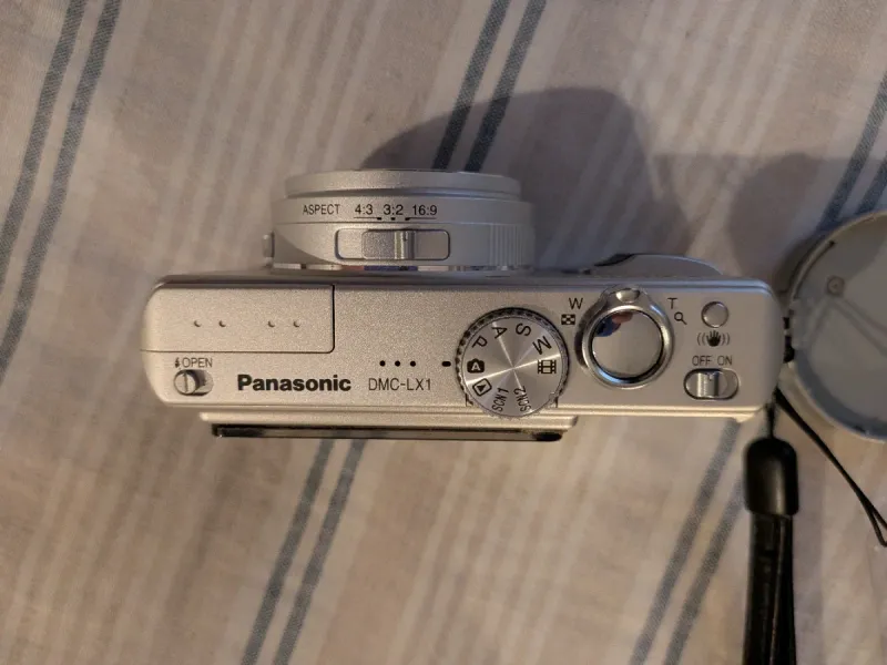 Cámara Panasonic Lumix DMC-LX1 Plata afbeelding 3