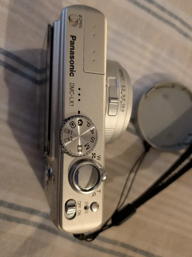 Cámara Panasonic Lumix DMC-LX1 Plata afbeelding 4