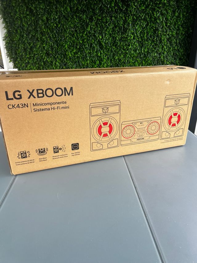 LG XBOOM CK43N Minicadena  Hi-Fi nueva